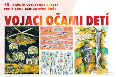 Žiaci ZŠ sa môžu opäť zapojiť do výtvarnej súťaže rezortu obrany „Vojaci očami detí“ Image42053