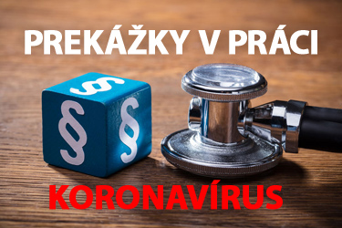 Prekážky v práci na strane zamestnávateľa (prerušenie vyučovania na školách) – (koronavírus) Image47145