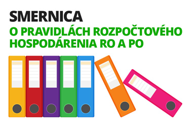 Smernica o pravidlách rozpočtového hospodárenia rozpočtových organizácií a príspevkových organizácií Image61646