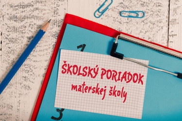 Školský poriadok materskej školy Image56526